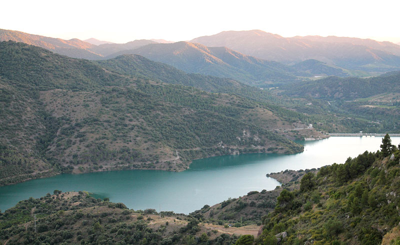 Banyar-se al Pantà de Siurana, Priorat